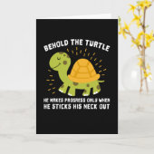 Houd de schildpadden tegen kaart (Gele Bloem)