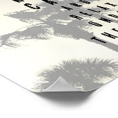 Houd de Tropische Poster van het Citaat van de Pal (Hoek)