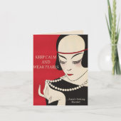 Houd de Uitnodiging van de Douche van Deco van de (Voorkant)