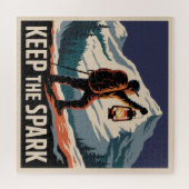 Houd De Vlam Levend Legpuzzel (Horizontaal)