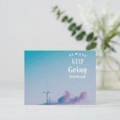 Houd doorgaand briefkaart (Staand voorkant)