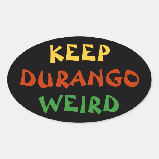 Houd Durango rare Sticker (Voorkant)