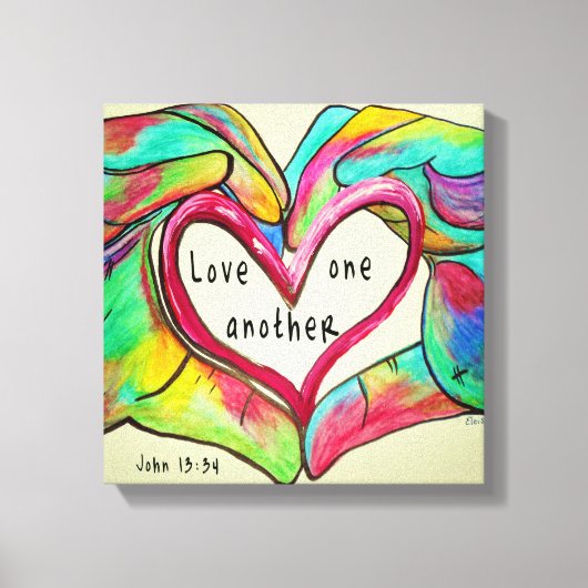 HOUD ÉÉN ANDERE CANVAS AFDRUK (Voorkant)