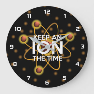 HOUD EEN ION DE TIJDSwetenschap Grote Klok