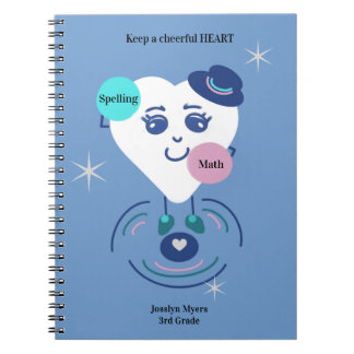 Houd een vrolijk hart Klassiek Notitieboek