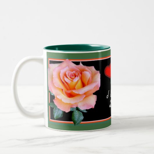 HOUD EN VERKLARING! ~ Ringer-Mok Tweekleurige Koffiemok (Links)