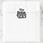 Houd Flagler Funky sticker (Tas)