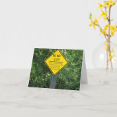 HOUD geen Notecards tegen Kaart (Gele Bloem)