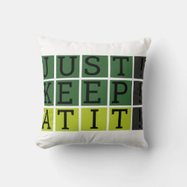 Houd gewoon de woordstijl Motivatie. Kussen