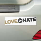HOUD > HAAT Bumpersticker (Op auto)