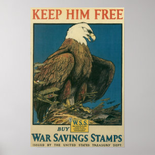 Houd hem vrij poster