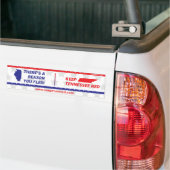Houd hen Rood - Bumpersticker IL aan TN (Op Truck)