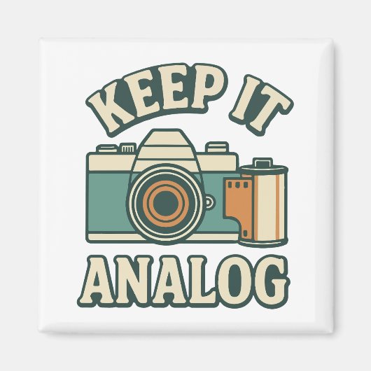 Houd het analoog magneet (Voorkant)