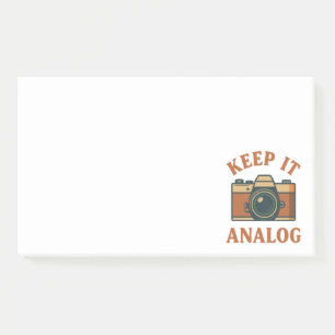 Houd het analoog post-it® notes