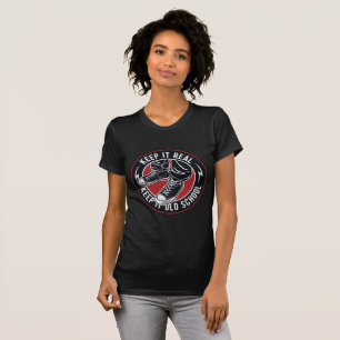 HOUD HET ECHT - BEHOUD HET OUDE SCHOOL T-SHIRT