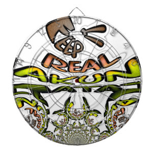 Houd het echt: Kaleidoscope Art Print / Graphic Dartbord