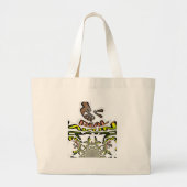 Houd het echt: Kaleidoscope Art Print / Graphic Grote Tote Bag (Voorkant)
