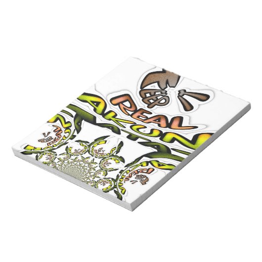 Houd het echt: Kaleidoscope Art Print / Graphic Notitieblok (Gedraaid)