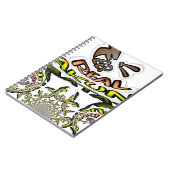 Houd het echt: Kaleidoscope Art Print / Graphic Notitieboek (Linkerzijde)