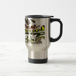 Houd het echt: Kaleidoscope Art Print / Graphic Reisbeker