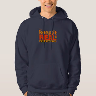 Houd het Echte met hiphop shirt - kies stijl