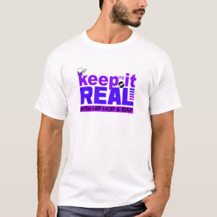 Houd het Echte met hiphop shirt - kies stijl