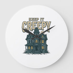 Houd het griezelige vintage spookhuis Halloween De Grote Klok