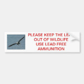 HOUD HET HOOFD UIT BUMPERSTICKER (Voorkant)