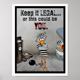 Houd het JURIDISCH: poster van de zeelieden