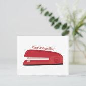 Houd het samen briefkaart (Staand voorkant)