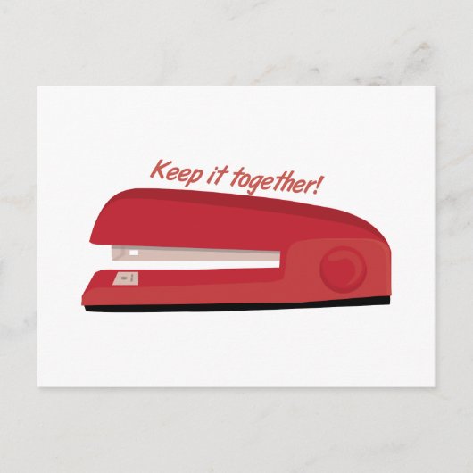 Houd het samen briefkaart (Voorkant)