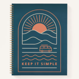 Houd Het Simpel Spiraal Notebook Notitieboek