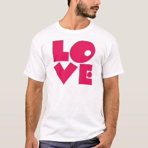 HOUD IN Big Pink letters T-shirt