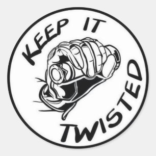 Houd IT Twisted Sticker