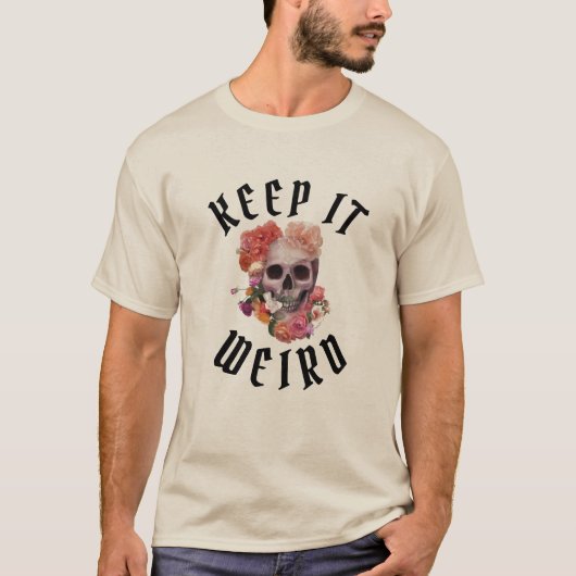 HOUD IT WEIRD T-SHIRT (Voorkant)