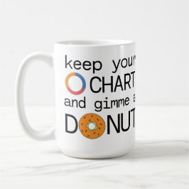 Houd je (Donut) kaart en geef me een Donut Koffiemok