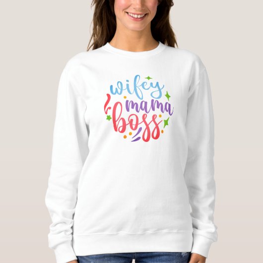 Houd je eigen sweatshirt aan of ontwerp het zelf (Voorkant)