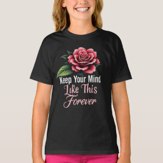 Houd je geest zoals dit T-shirt