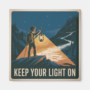 Houd Je Licht Aan Magneet