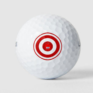 Houd je ogen op het doel gericht golfballen