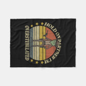 Houd je partner vast in een overgestimuleerde cowb fleece deken (Voorkant (Horizontaal))