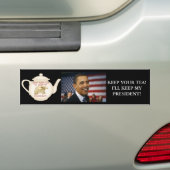 HOUD JE TEA. BUMPERSTICKER (Op auto)