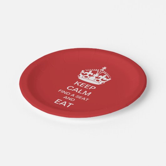 HOUD KALK dicht en eet Bord uit (Gekanteld)