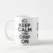 Houd kalk en greep aan koffiemok (Links)