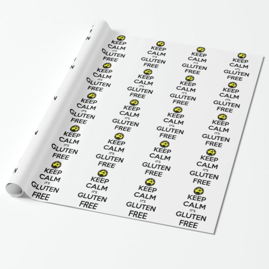 Houd kalm dat het luten gratis is cadeaupapier (Uitgerold)