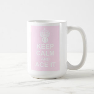 Houd kalm en ace Het Mok in Roze