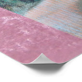 Houd kalm en ballet op uniek cadeau-Poster Poster (Hoek)