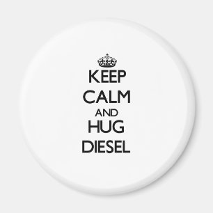 Houd kalm en bek Diesel Magneet