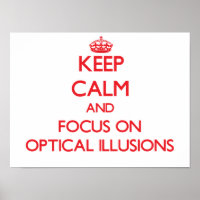 Houd kalm en concentreer me op Optische Verlichtin