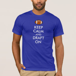Houd kalm en Concept aan T-shirt